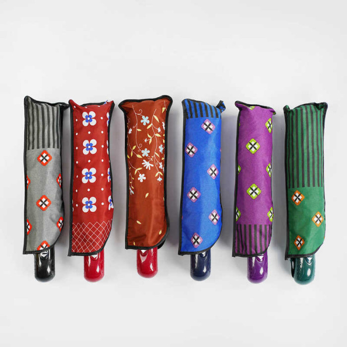 Парасолька C 55077 5 кольорів автомат d=95 см у чохлі в пакеті